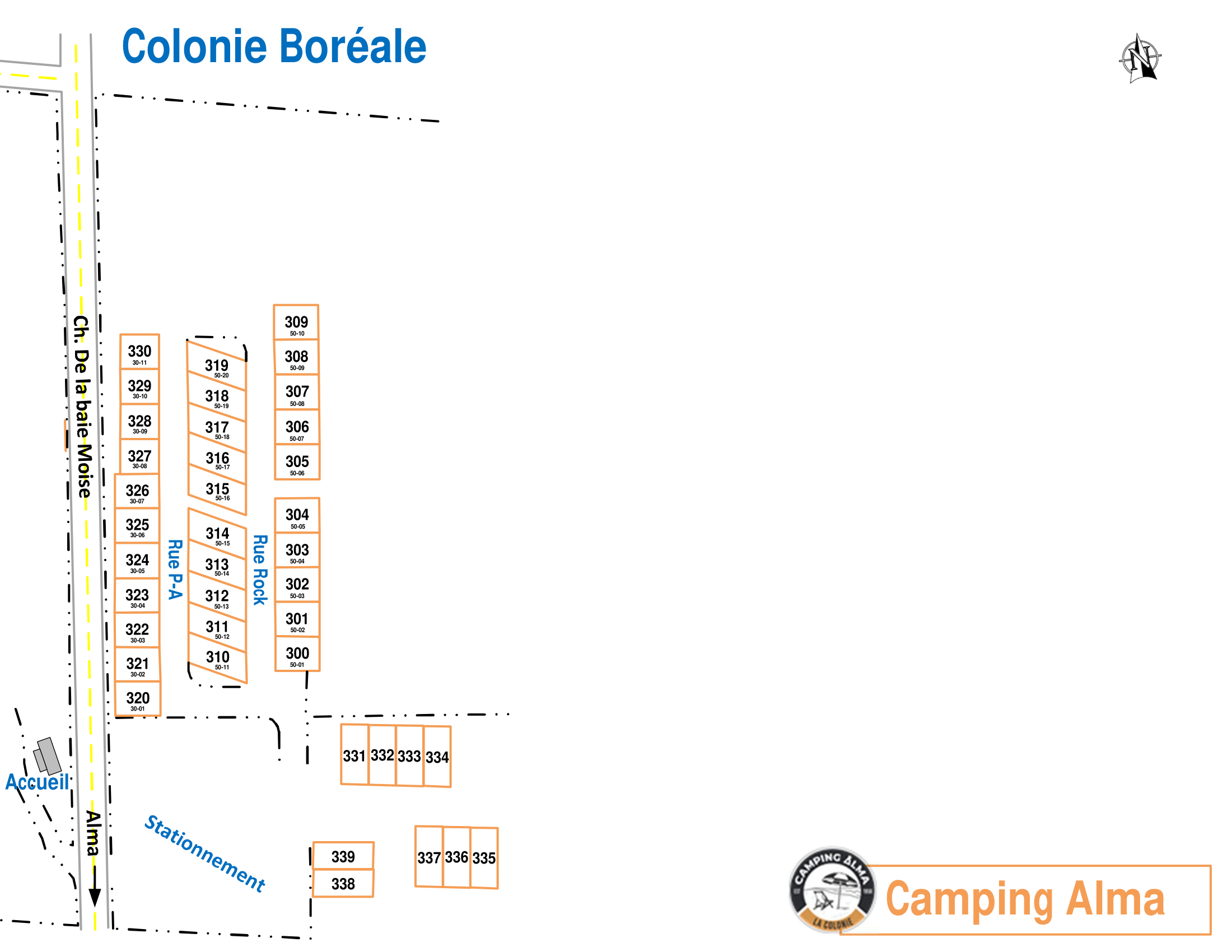 Camping Alma La colonie